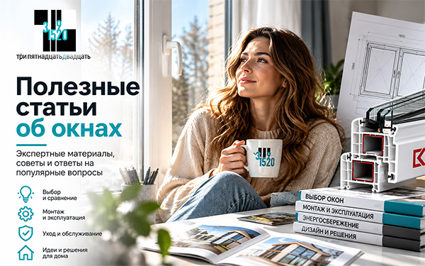 Открытое пластиковое окно в светлом помещении